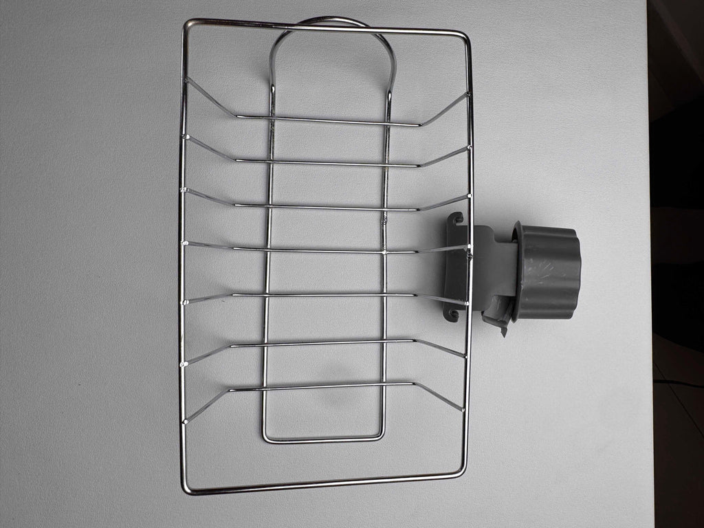 Stainless Steel Faucet Sponge Holder & Sink Organizer Rack