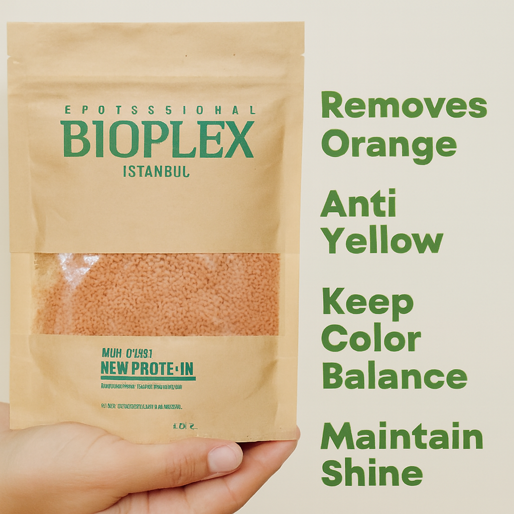 Bioplex Hair Protein Treatment 50g – No Damage Formula For Bleaching And Coloring | Protein Balls For Soft, Shiny, And Healthy Blonde Hair