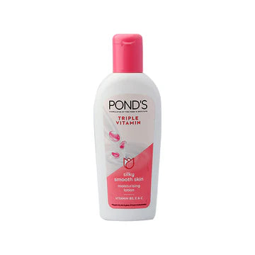 Ponds Triple Vitamin Moisturising Lotion Silky Smooth Skin 2