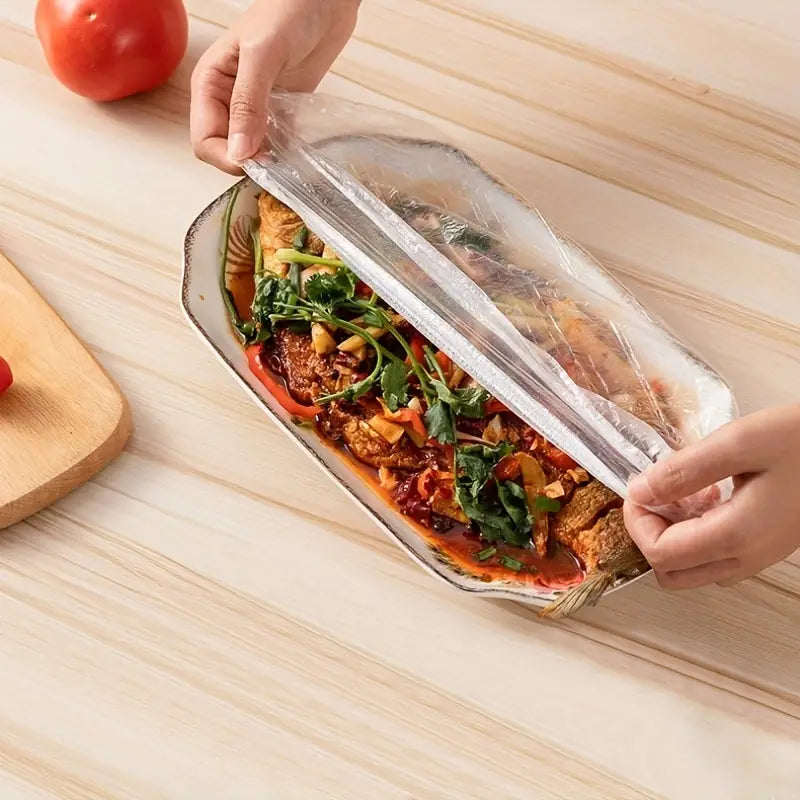 Deal Buy 2 Stack Up Shelf And Get 1 Disposible Food Bag For Free 100 Pieces Random Color