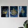 Set of 3 Premium Wall Art Photo Tiles – Modern Home Decor Sets
