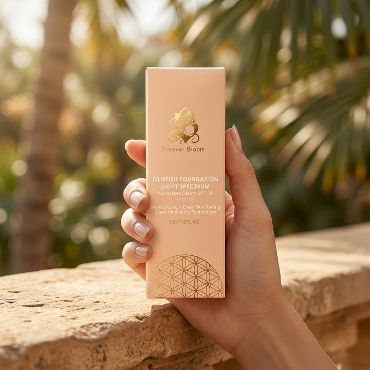 Forever Bloom Filmfish Foundation Light Spectrum Sunscreen Serum SPF 50 – 30g