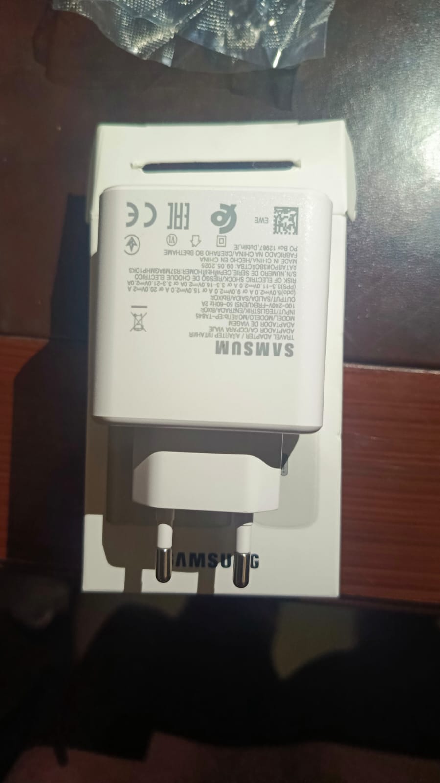 Samsung 45W Super Fast Charging Adapter (EP-TA845) – Type-C Power Adapter