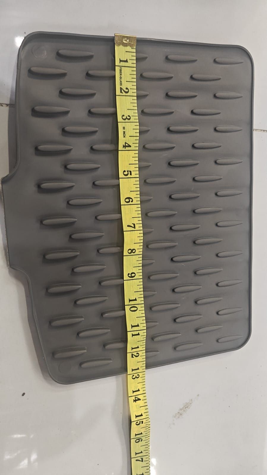 Sink Mat Black Durable Non Slip Design Protects Sink Surface Prevents Scratches And Keeps Kitchen Clean Size  26x32cm