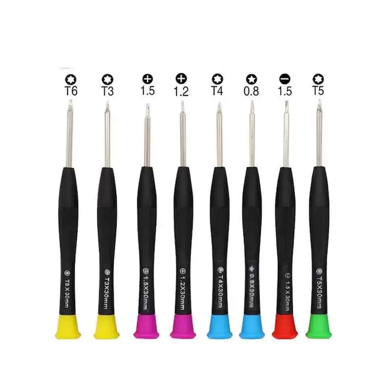 Screwdriver Set 8 in 1 SW‑6308A | Mobile Repairing Kit | Torx, Star, Cross & Slotted Screwdrivers