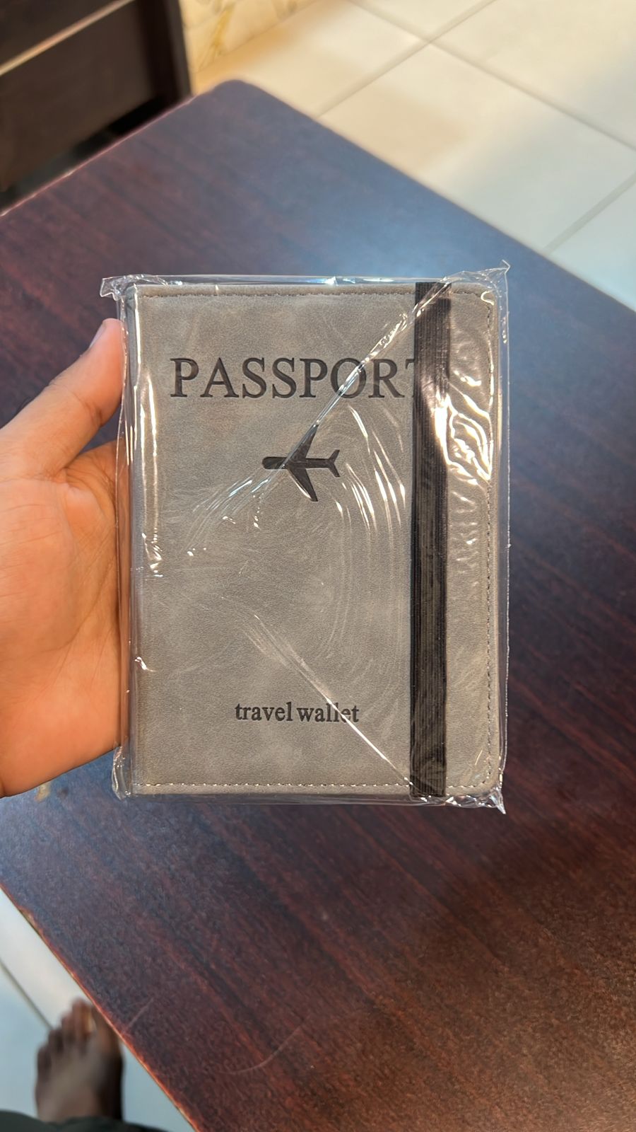 Premium Passport Rexine Wallet & Travel Document Organizer | Passport Holder with Card Slots & Cash Pocket
