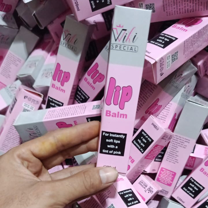 Wiki Special Natural Pink Lip Balm – Instant Softness, Long-Lasting Moisture & Nourishing Lip Care (30ml)
