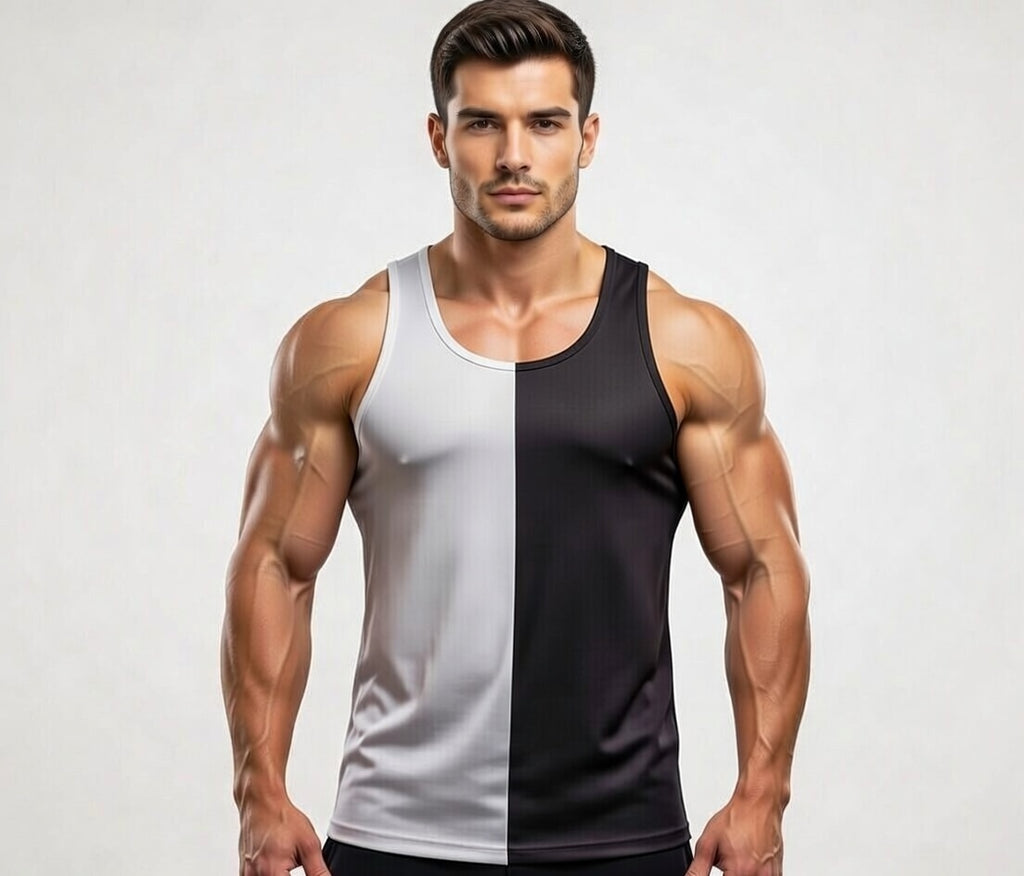 Men Boys Panel Tank Top | Top Tank Sando Pack of 2 Summer Wear