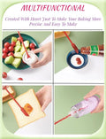3 Pcs Mini Silicone Telescopic Spatula And Scooping Spoon Mini Makeup Spatula Heat Resistant Silicone Spatula Sets For Cooking Cosmetics