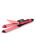 2 In 1 Nova Hair Straightener And Curler Dual Use Styling Tool With Quick Heat Up Technology Ceramic Plates For Smooth Straightening Amp Effortless Curls Model Nh 2009 Portable Lightweight Ideal For Home Or Travel Use
