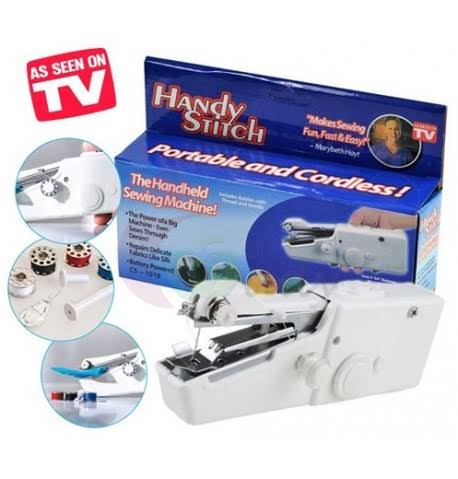 Handy Stitch Portable Cordless Sewing Machine For Quick Repairs On All Fabrics Best Quality Sewing Portable Machine