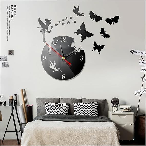 3d wall clock Wooden Wall Clock