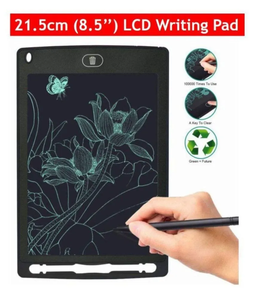 8 5 Inch Writing Pad Lcd Tablet For Kids Random Color 2