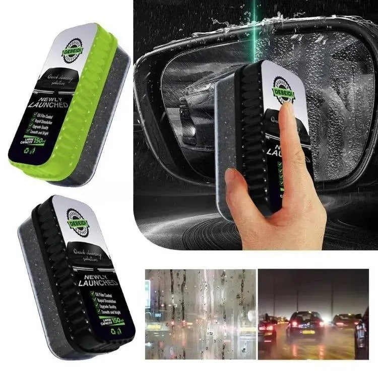 Oil Film Brush Glass Cleaning Board – Car Windshield Oil Film & Stain Remover, Quick Cleaning Solution, 150ml