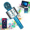 Bluetooth Handheld Karaoke Speaker Player Machine For Kids Adults Home Ktv Party For Android Iphone Ipad Pc Random Color 2