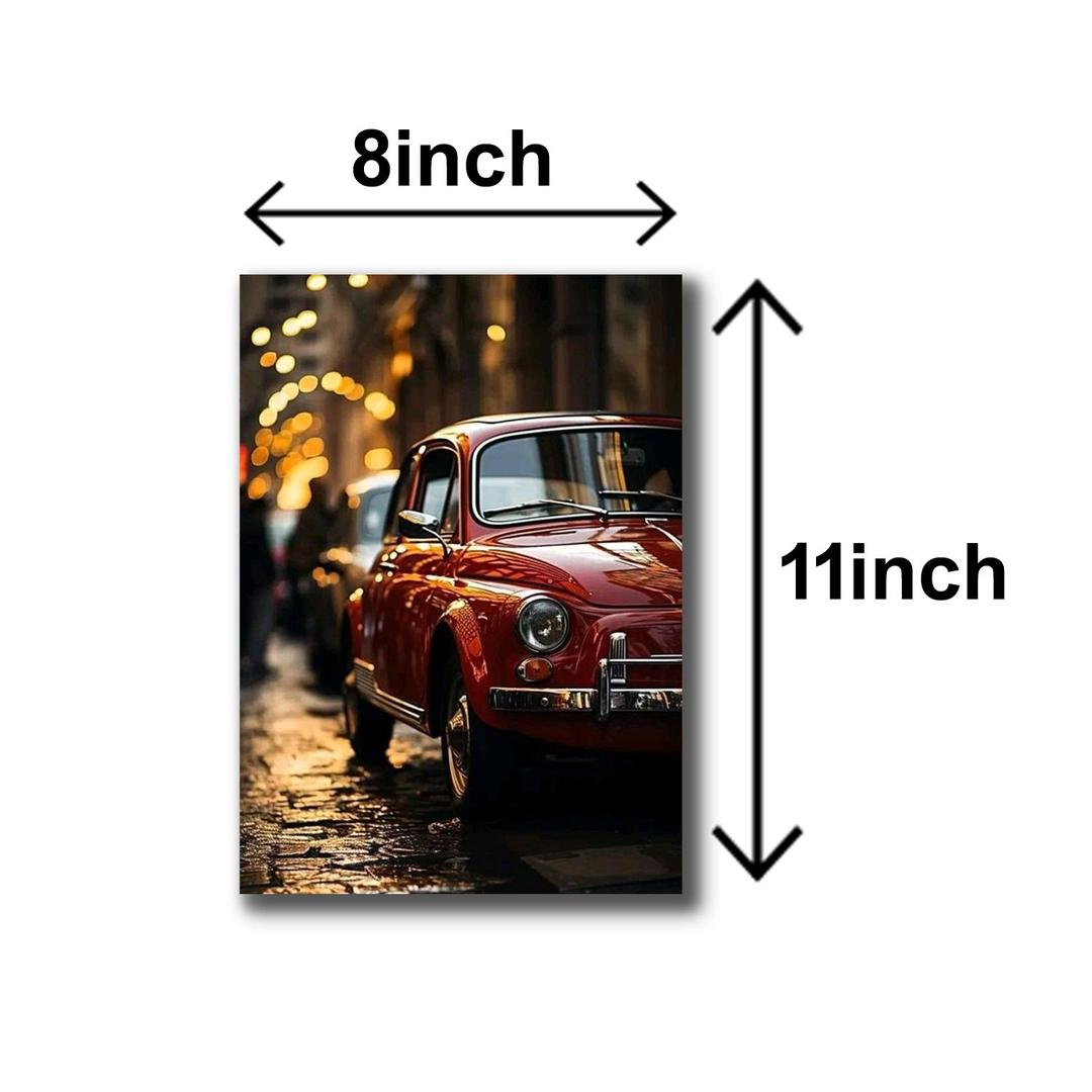 Set Of 6 Wooden Canvas Frames For Wall Decoration Sticky Photo Tiles