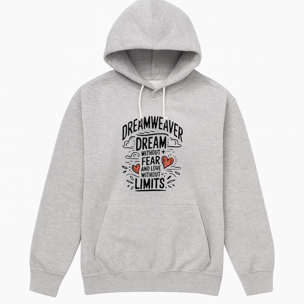 Unisex Grey Printed Hoodie – Premium Summer Collection for Boys & Girls | Stylish, Comfortable & Trendy Casual Wear
