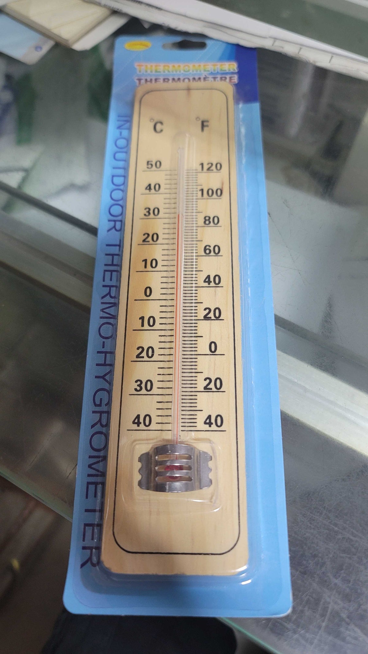 Wall Thermometer Wood Room Temperature Meter Durable Reliable Easy To Read Practical Choice For Home Office Garden And Laboratory Use