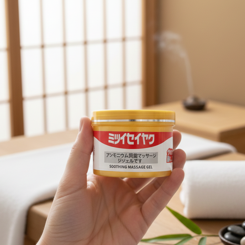 Japanese Instant Pain Relief Soothing Massage Gel Fast Acting Formula Relieves Discomfort Calms Muscles And Provides Relaxing Comfort - 50g