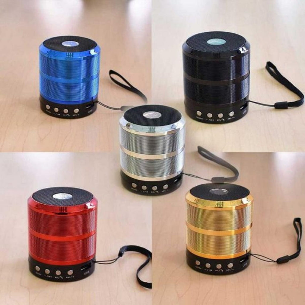WS 887 Mini Portable Bluetooth Speaker Compact Wireless Durable Powerful Practical Choice For Music Travel Outdoor And Home Use