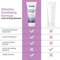 Sanfe Instant Tan & Dead Skin Removal Exfoliating Gel – Deep Exfoliation for Smooth & Bright Skin
