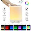 Portable Touch Lamp Bluetooth Speaker Smart Touch Night Light Desk Lamp Color Changing