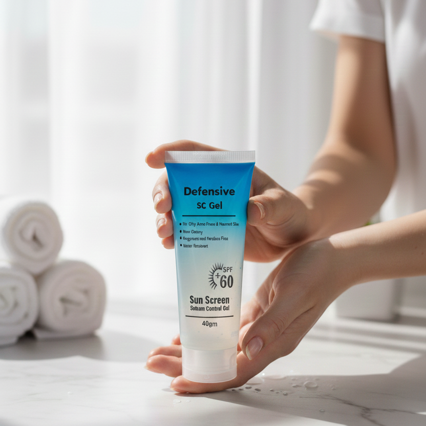 Defensive SC Gel Strong Protective Formula Gentle Application Reliable Performance Easy Absorption Provides Comfort And Support For Daily Use - 40g