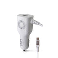Diamond Car Charger With Built In Micro Cable Amp Led Light Car Charger Micro Cable Charger