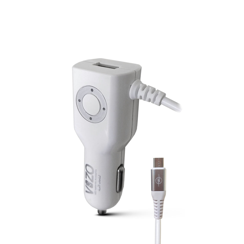 Diamond Car Charger With Built In Micro Cable Amp Led Light Car Charger Micro Cable Charger