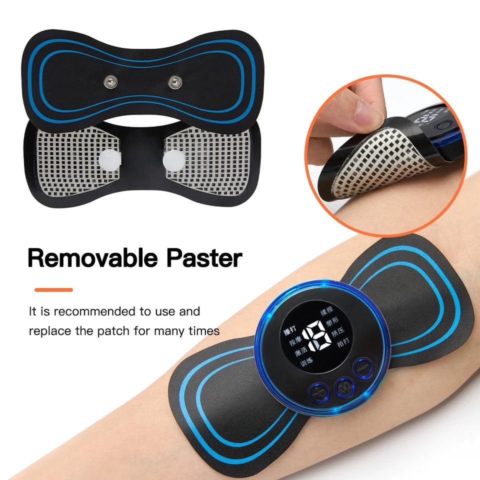 Ems Butterfly Portable Neck Massager Rechargeable