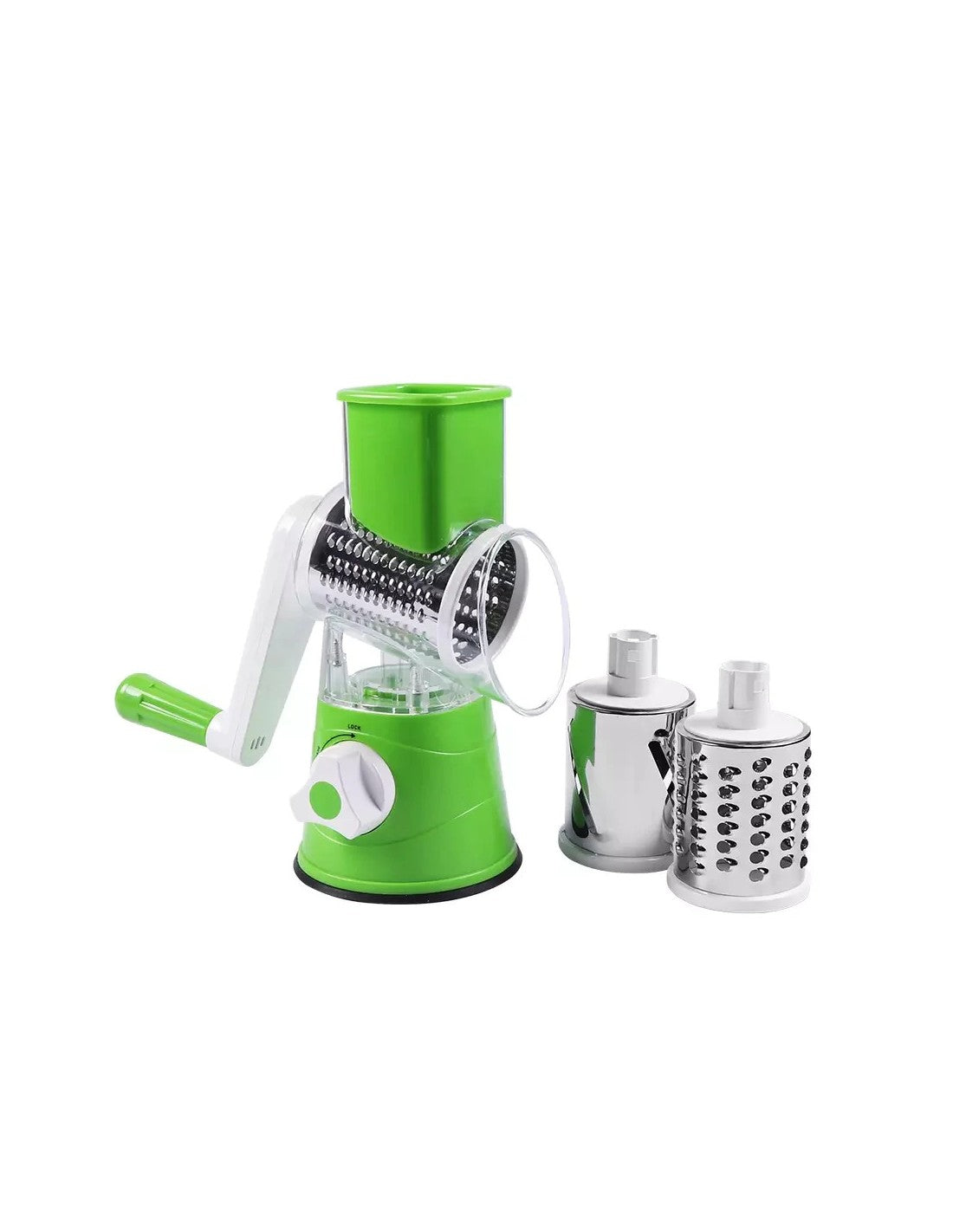 Tabletop Drum Grater Manual Vegetable Cutter Slicer Grater Multi Functional Kitchen Gadget High Quality Random Color
