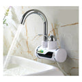 Tank Less Electric Hot Water Heater Faucet Kitchen Instant Heating Tap Water With Led 5