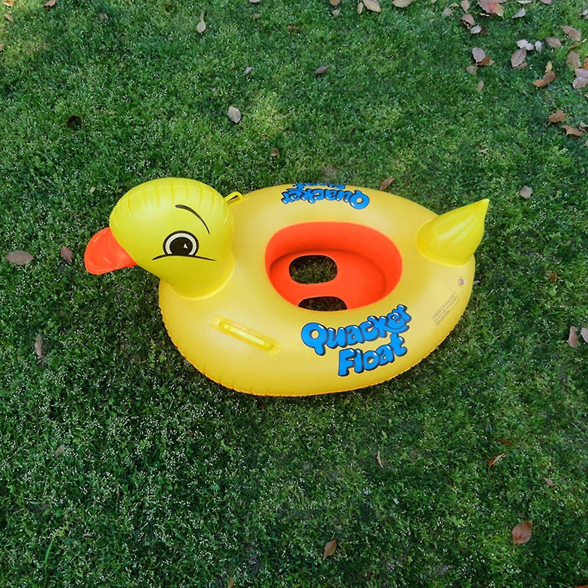 Duck Baby Floats Tube Inflatable Duck Pool Float Baby Floating Seat Children Swim Ring Kids Inflatable Floats Yellow Duck Seat Boat For Toddler