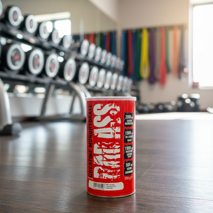 BAD ASS CREA Multi‑Creatine Formula 300g | 4 Forms of Creatine | Strength & Performance Support