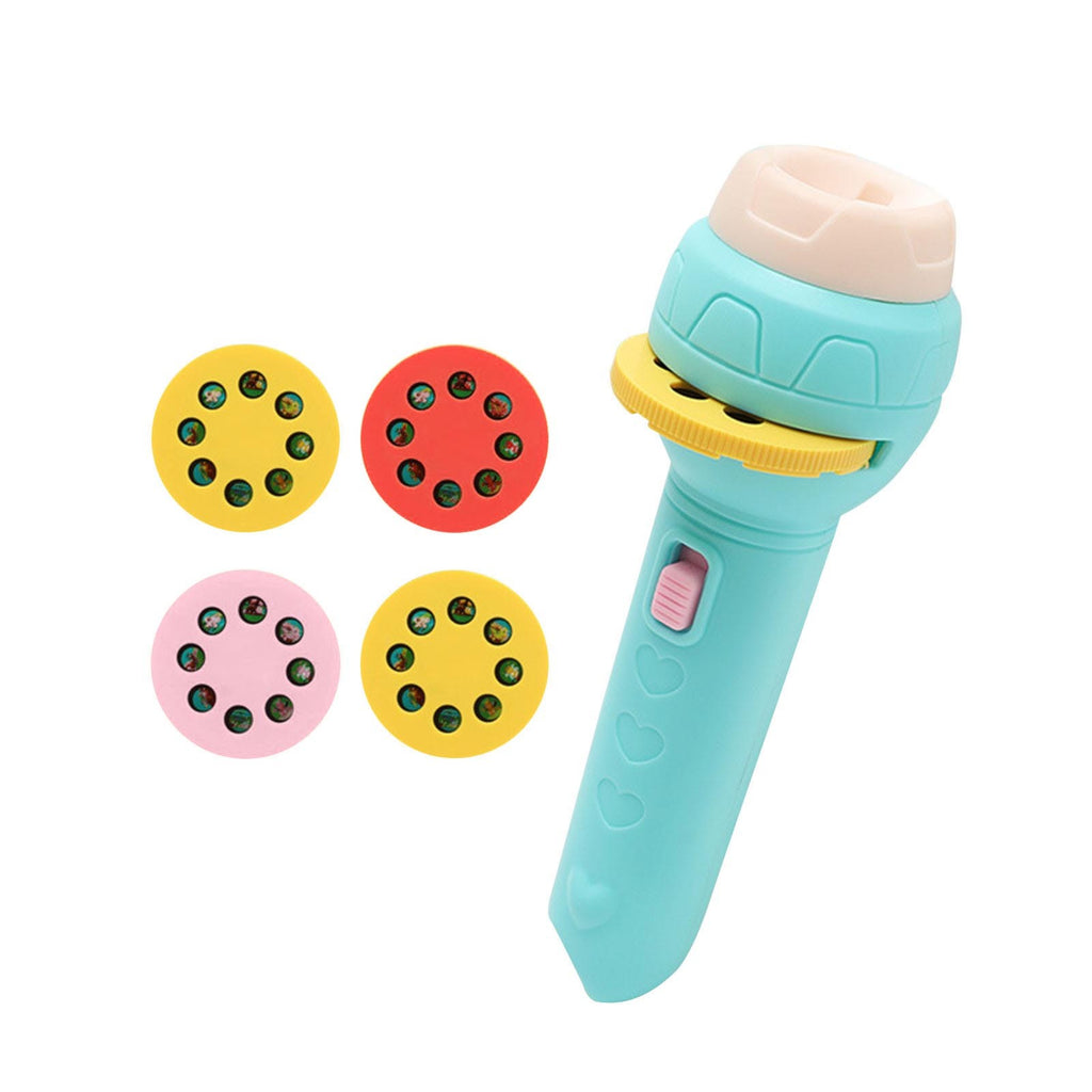 Children’s Slide Projector Torch With 1 Reels Slide | Dinosaur & Animal Patterns | Bedtime Night Light | Educational Toy
