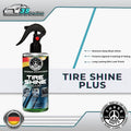 Three Guys Tire Shine Plus 250ml – Streak-Free Shine Cleans And Protects Long-Lasting Wet Look Premium Tire Care Spray