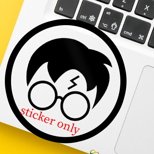 Harry Potter Vinyl Sticker 3.5 Inches Waterproof Durable Strong Adhesive High Quality PVC Practical Choice For Fans Laptop Notebook And Bottle Decoration