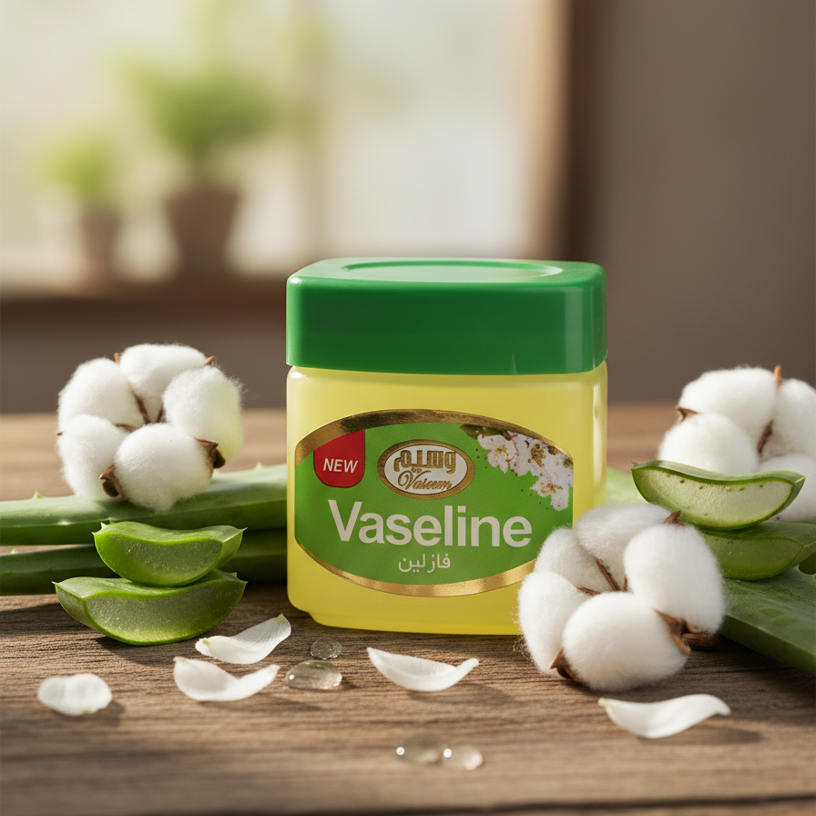 Vaseline New Formula With Natural Moisturizing Care, Nourishing Petroleum Jelly For Smooth, Soft And Hydrated Skin Protection (100g)