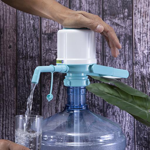 Manual Hand Press Pump With Handle Imported Quality Water Dispenser Random Color