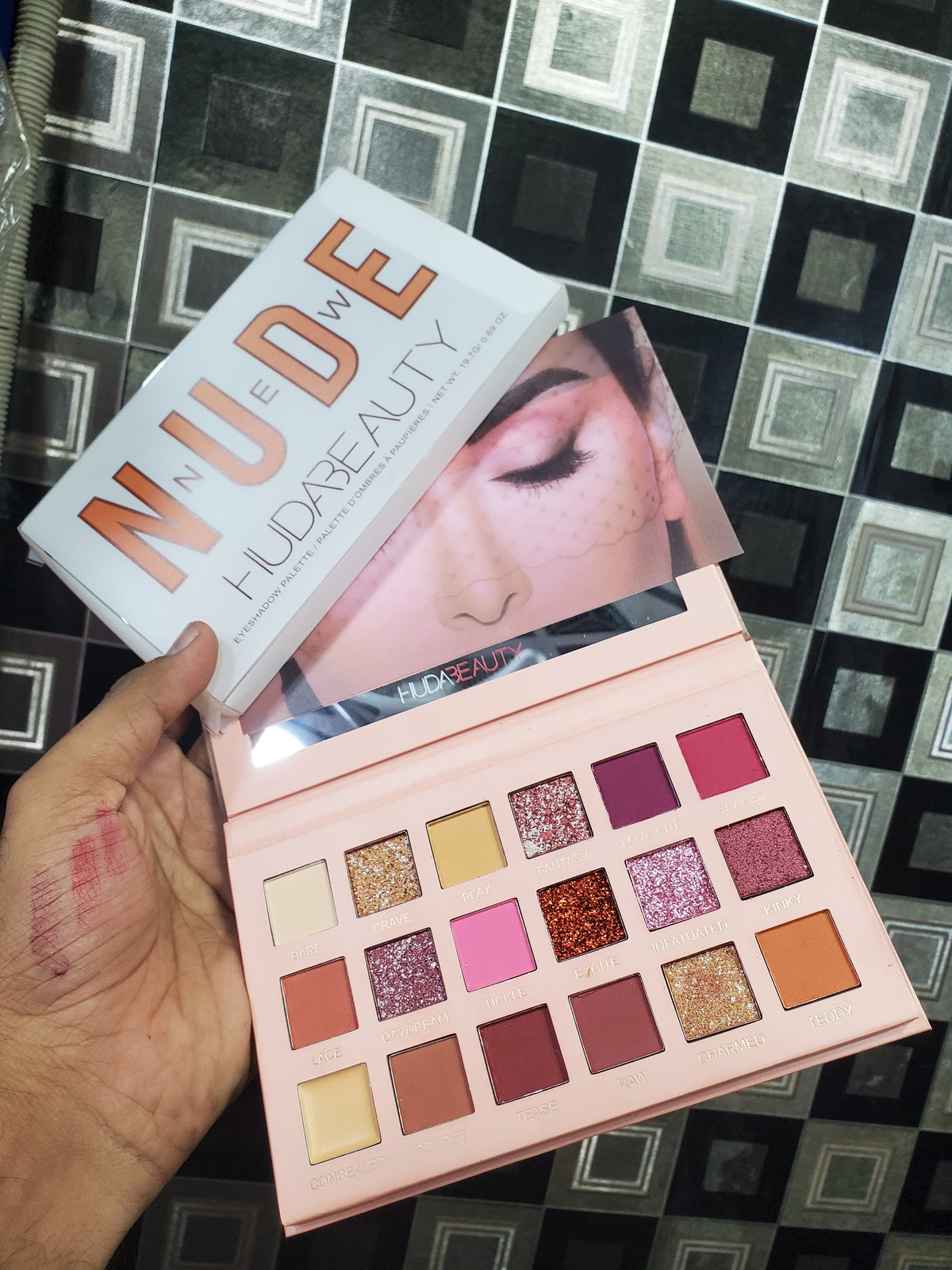Sunisa Mushroom Head Air Cushion CC Cream + Nude Eyeshadow Palette | Makeup Deal For Smooth Coverage & Natural Glam