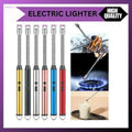 Arc Rechargeable Kitchen Lighter - Ignition Tool Designed For Flame Generation And Daily Cooking Routine - Type C, Metal Body