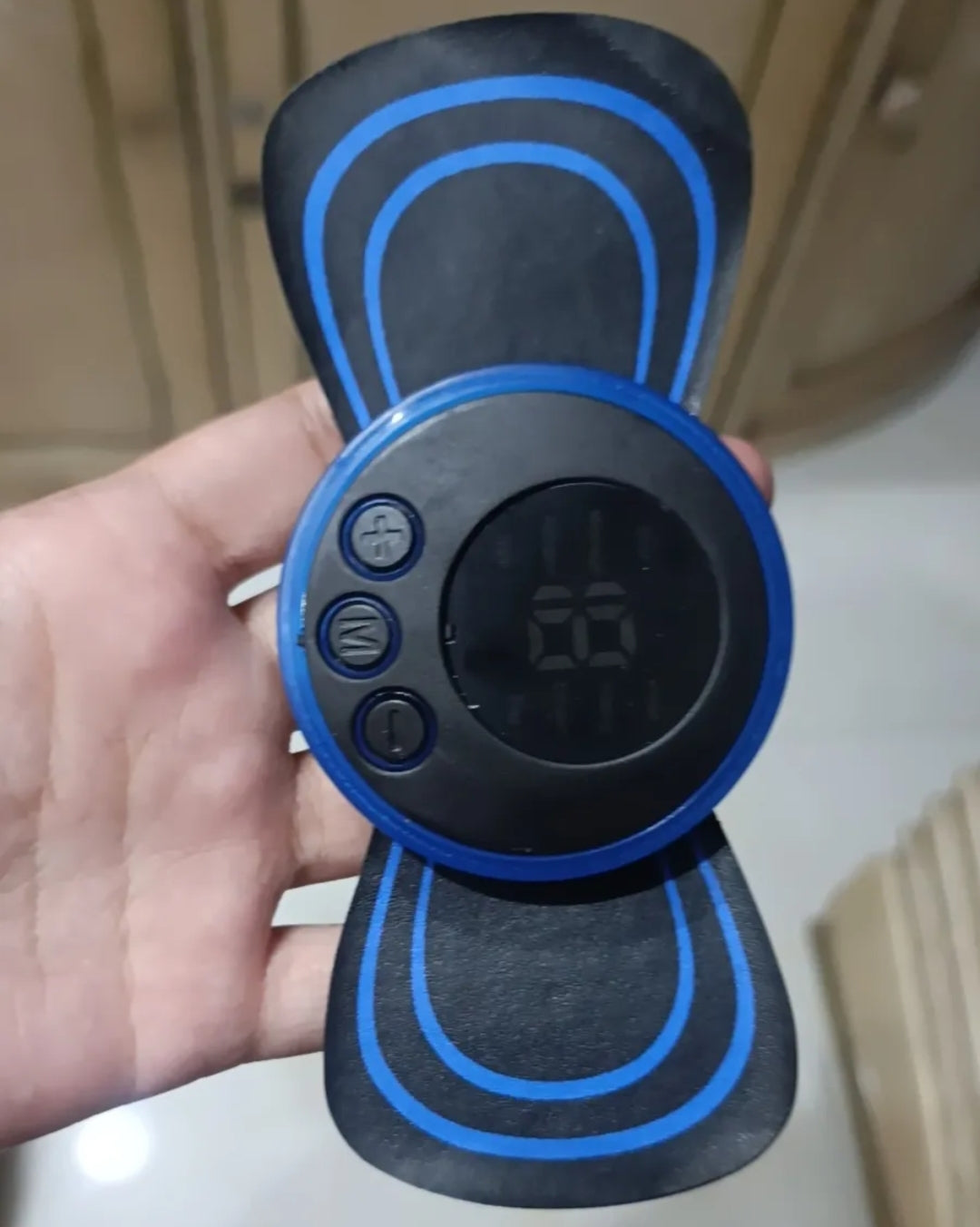 Rechargeable EMS Butterfly Massager | Electronic Muscle Stimulator | Portable Body Massage Pad | Pain Relief & Muscle Relaxation Device