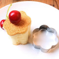 12 Pcs Stainless Steel Cookie Cutter Diy Cookie Cutter Star Heart Cutter Baking Dish New Cake Tool Fried Egg Shaper Kitchen Mold Tool