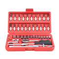 46 Pcs Toolkit for Bike Repairing, Maintenance, Home Repairs & DIY Use