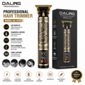 Daling Professional Hair Trimmer DL-127T with LED Display