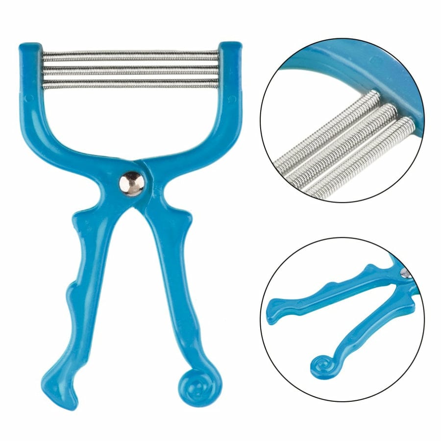 Face Hair Remover Epilator – Handheld Spring Face EpiRoller for Quick & Gentle Facial Hair Removal