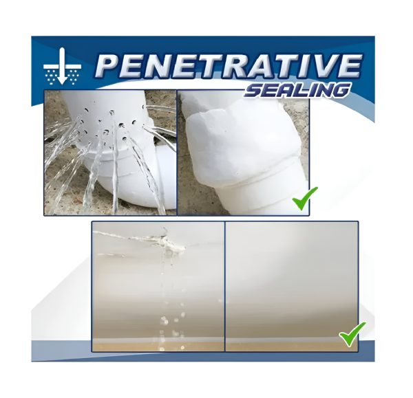 Hydra Waterproof Agent Super Strong Invisible Waterproof Anti Leakage Agent Instant Repair Waterproof Anti Leakage Agent With Brush 250G