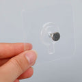 Adhesive Screw Sticker Hook Heavy Duty Stick On Door Nail Free Screw Non Trace No Drilling Nail Self Waterproof Adhesive Hanging Nails Hooks Holders Multifunctional Use 2