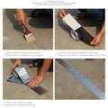 Aluminum Foil Super Fix Adhesive Butyl Strong Waterproof Tape Adhesive Tape Stop Leak Seal Repair Tape Crack Thicken Tape Width 2In Lenght 8 Yard