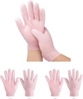 1 Pair Moisturizing Glove Socks Set Silicone Gel Spa Socks For Dry Cracked Skin